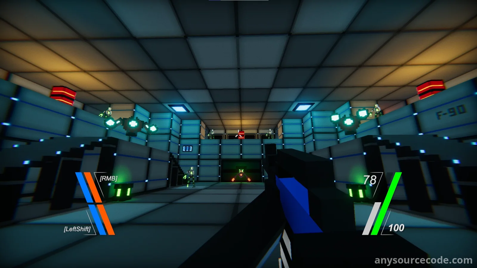 空间站射击第一人称射击动作游戏