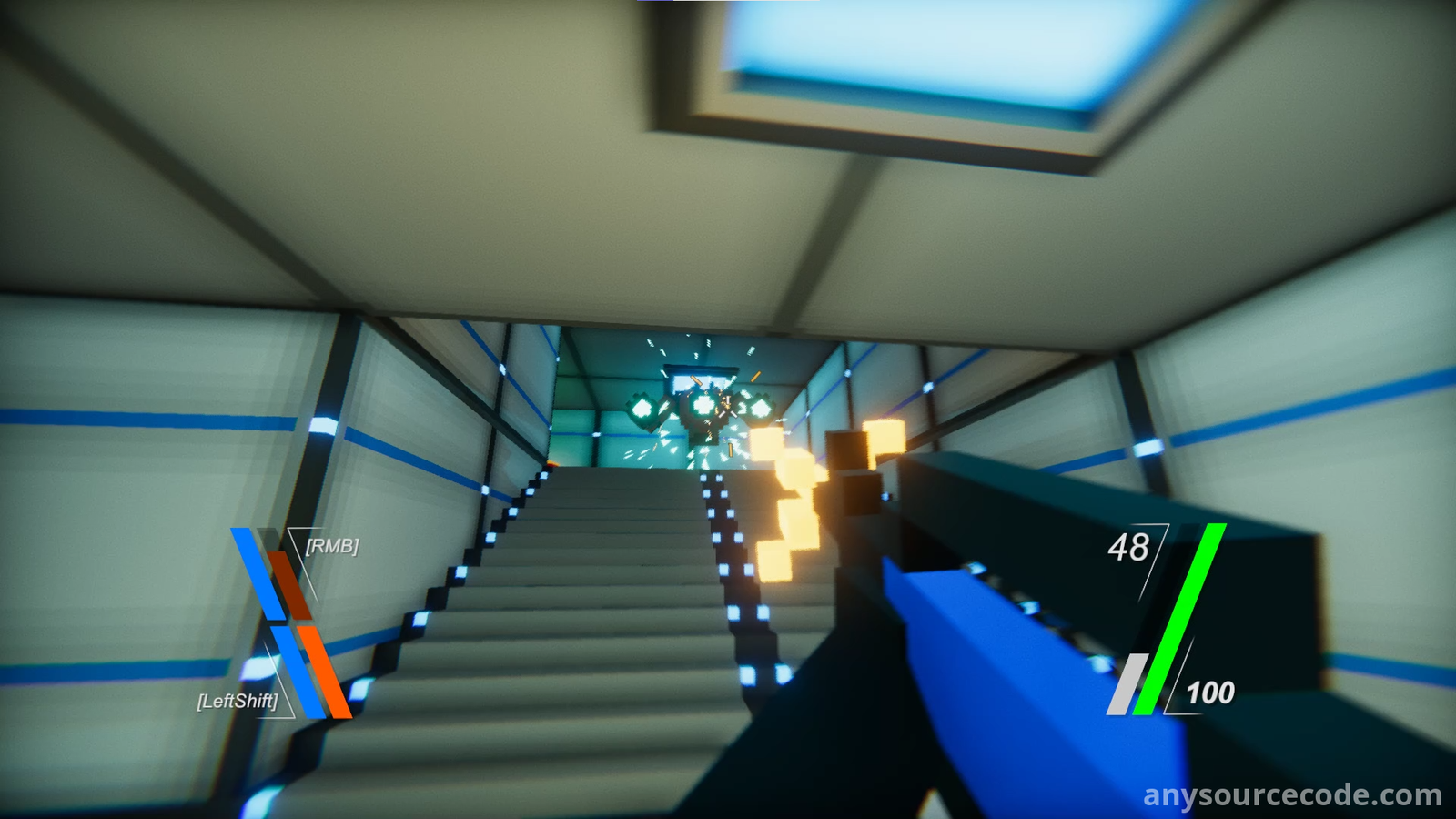 空间站射击第一人称射击动作游戏