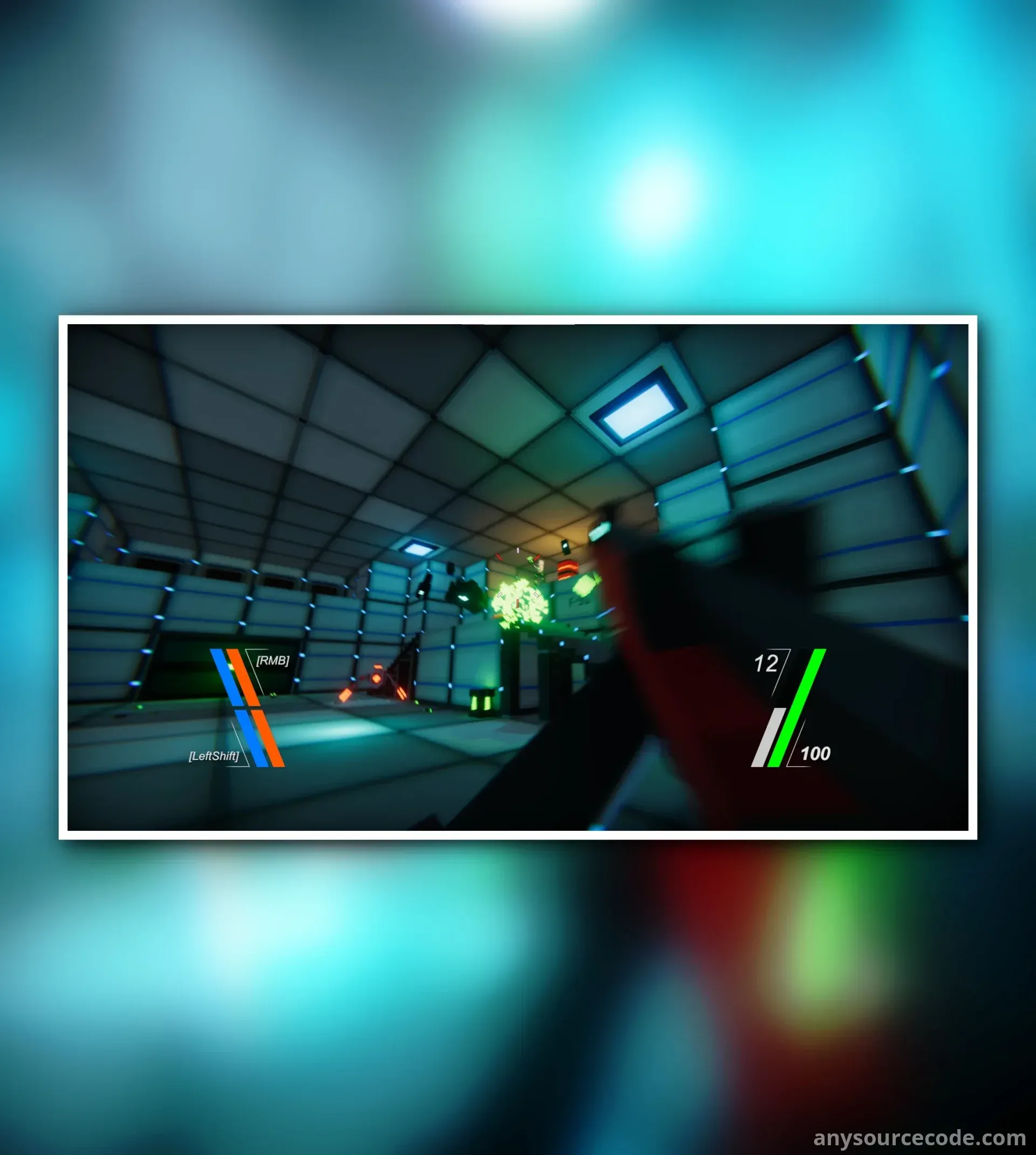 空间站射击第一人称射击动作游戏