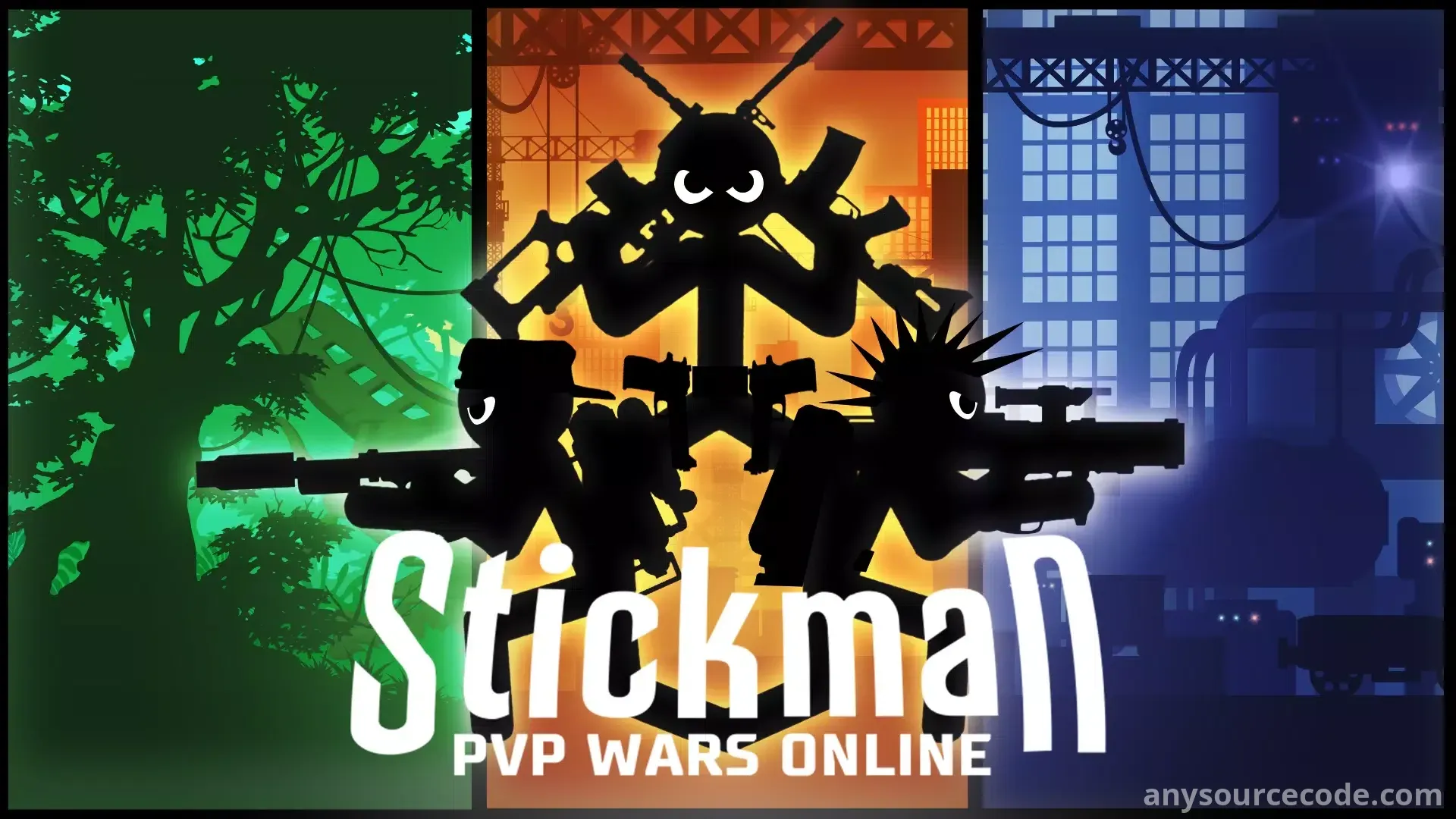 在线火柴人多人对战战争