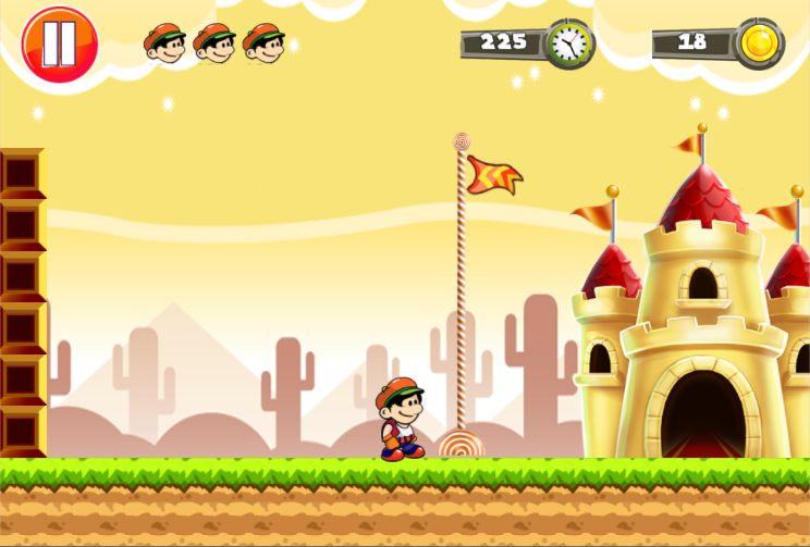 含Admob广告的超级诺布世界平台游戏