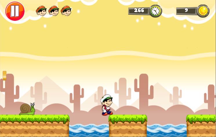 含Admob广告的超级诺布世界平台游戏