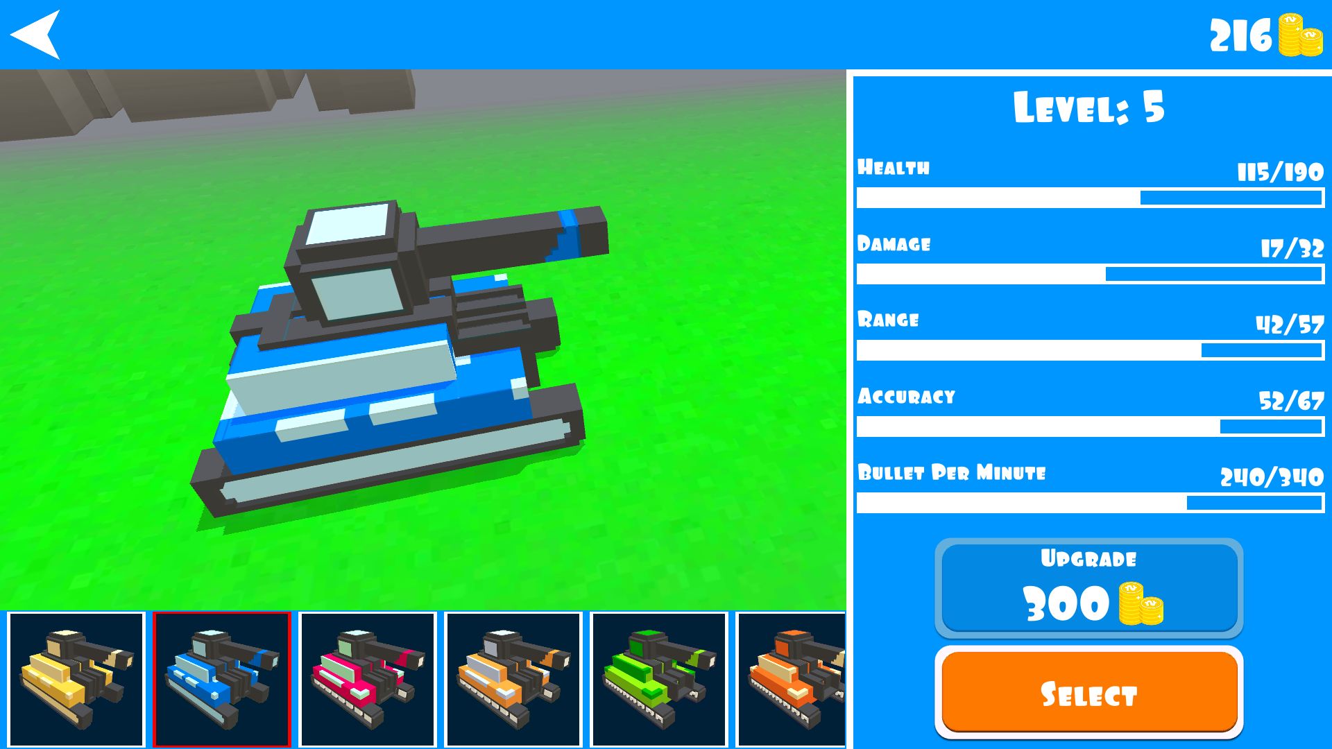 坦克攻击游戏模板