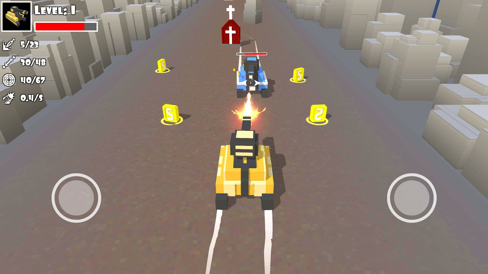 坦克攻击游戏模板