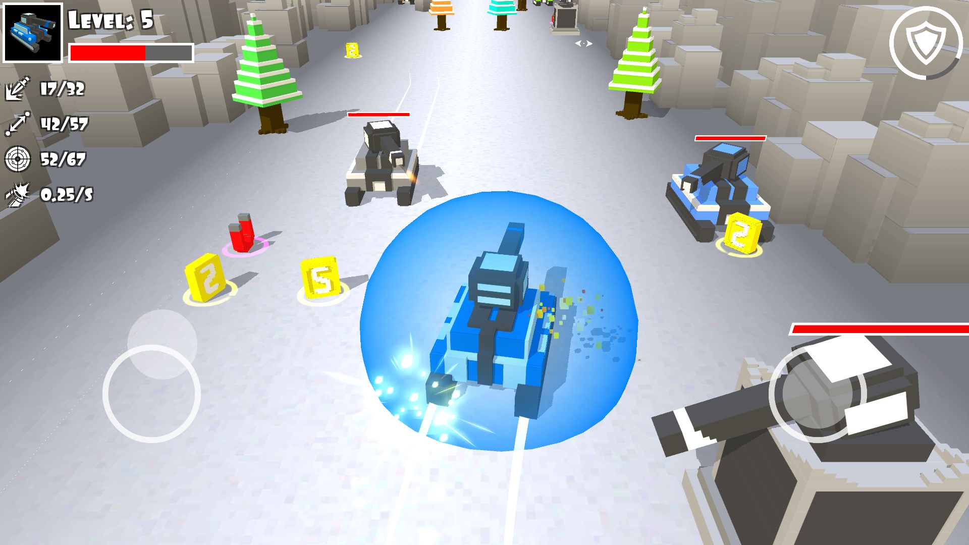 坦克攻击游戏模板