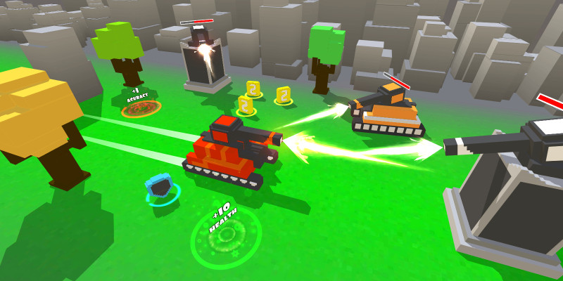 坦克攻击游戏模板