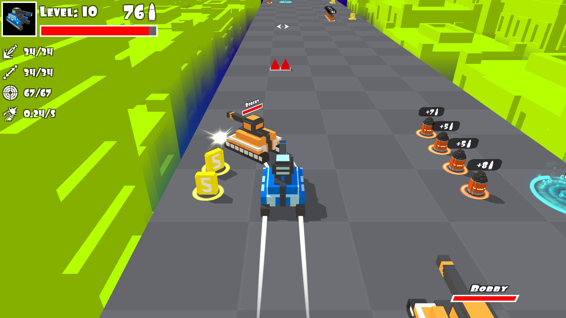 坦克赛车攻击游戏模板