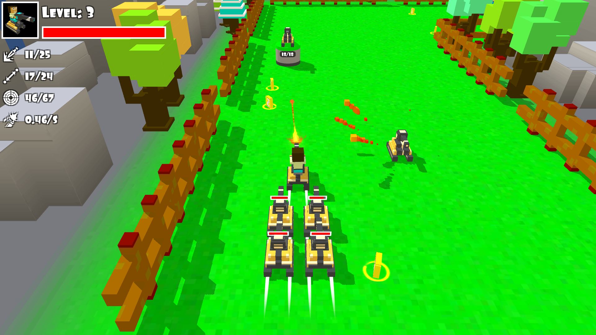 坦克蛇攻击游戏模板