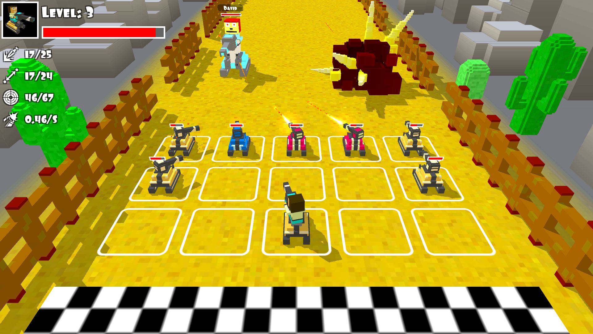 坦克蛇攻击游戏模板