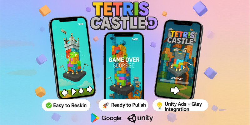 俄罗斯方块城堡3D益智手游