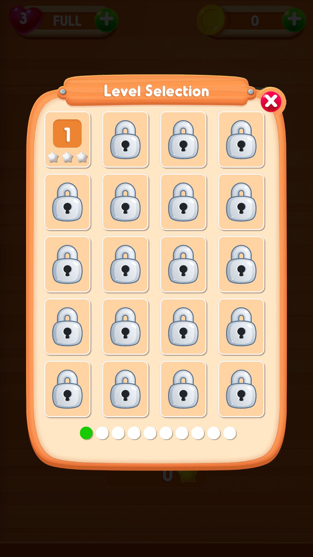 瓷砖连接完成游戏模板