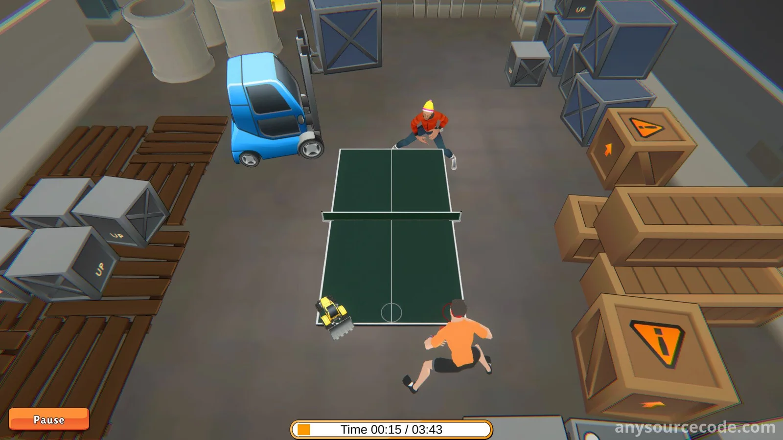 蒂姆·波尔节拍：乒乓球