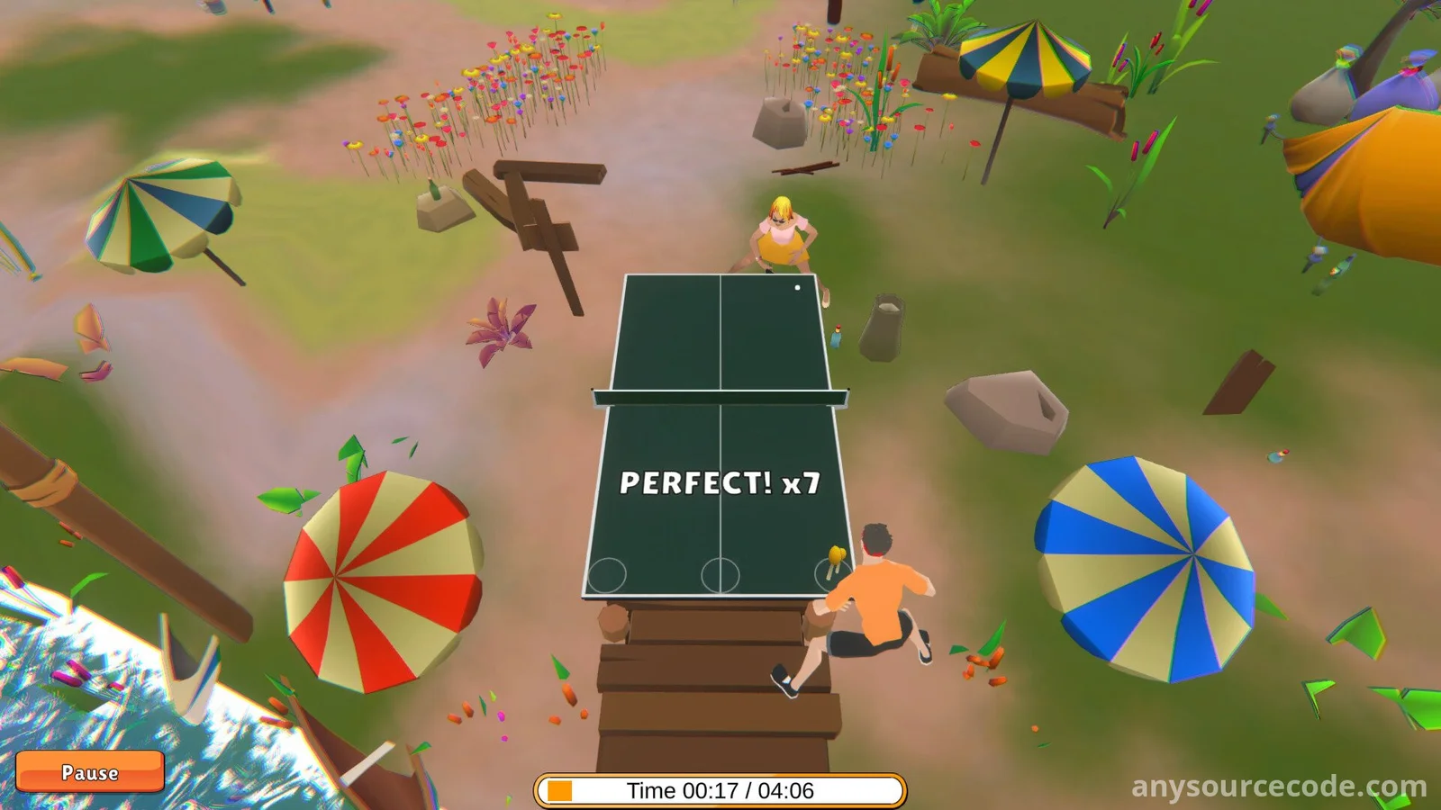 蒂姆·波尔节拍：乒乓球