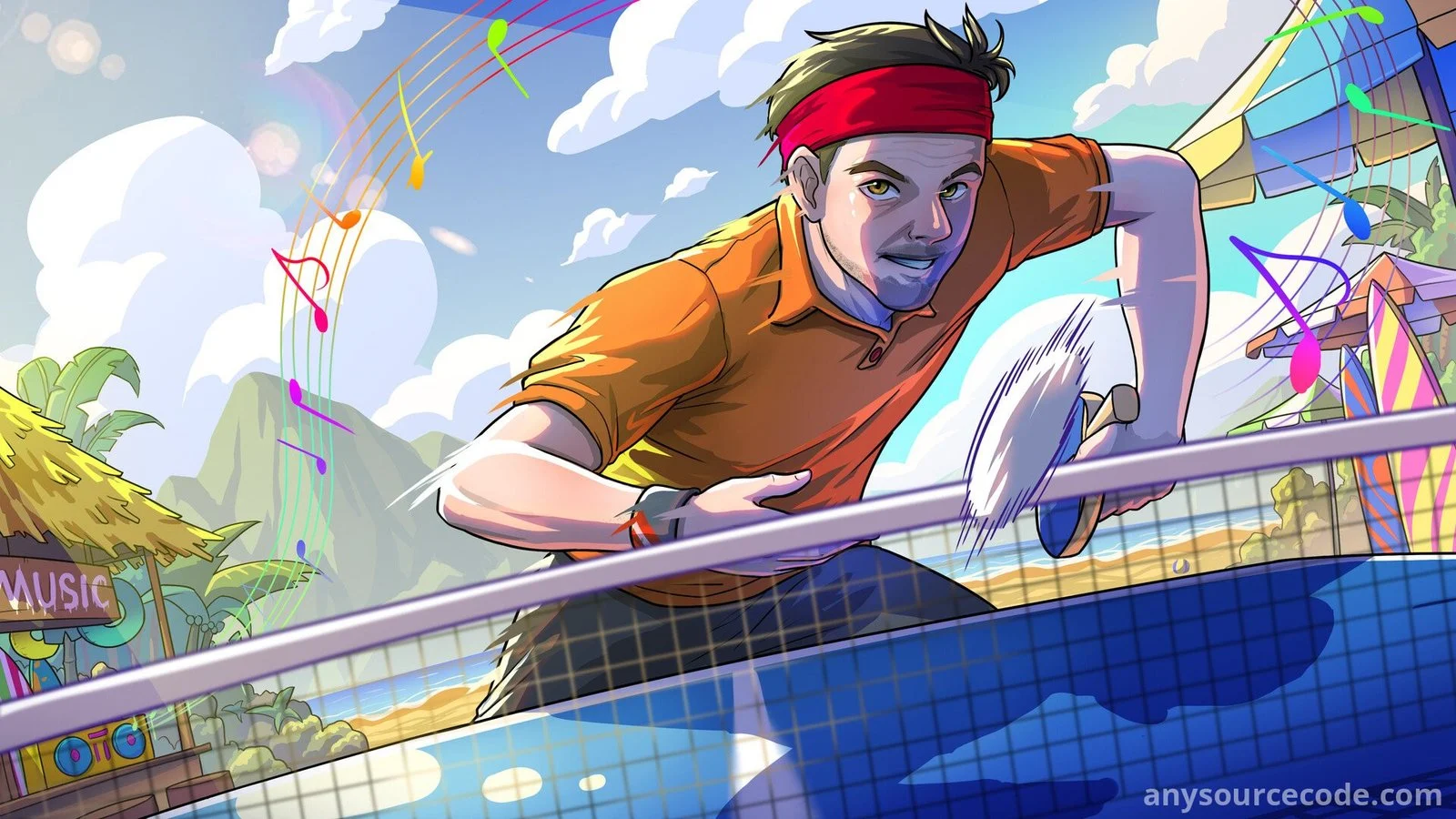 蒂姆·波尔节拍：乒乓球