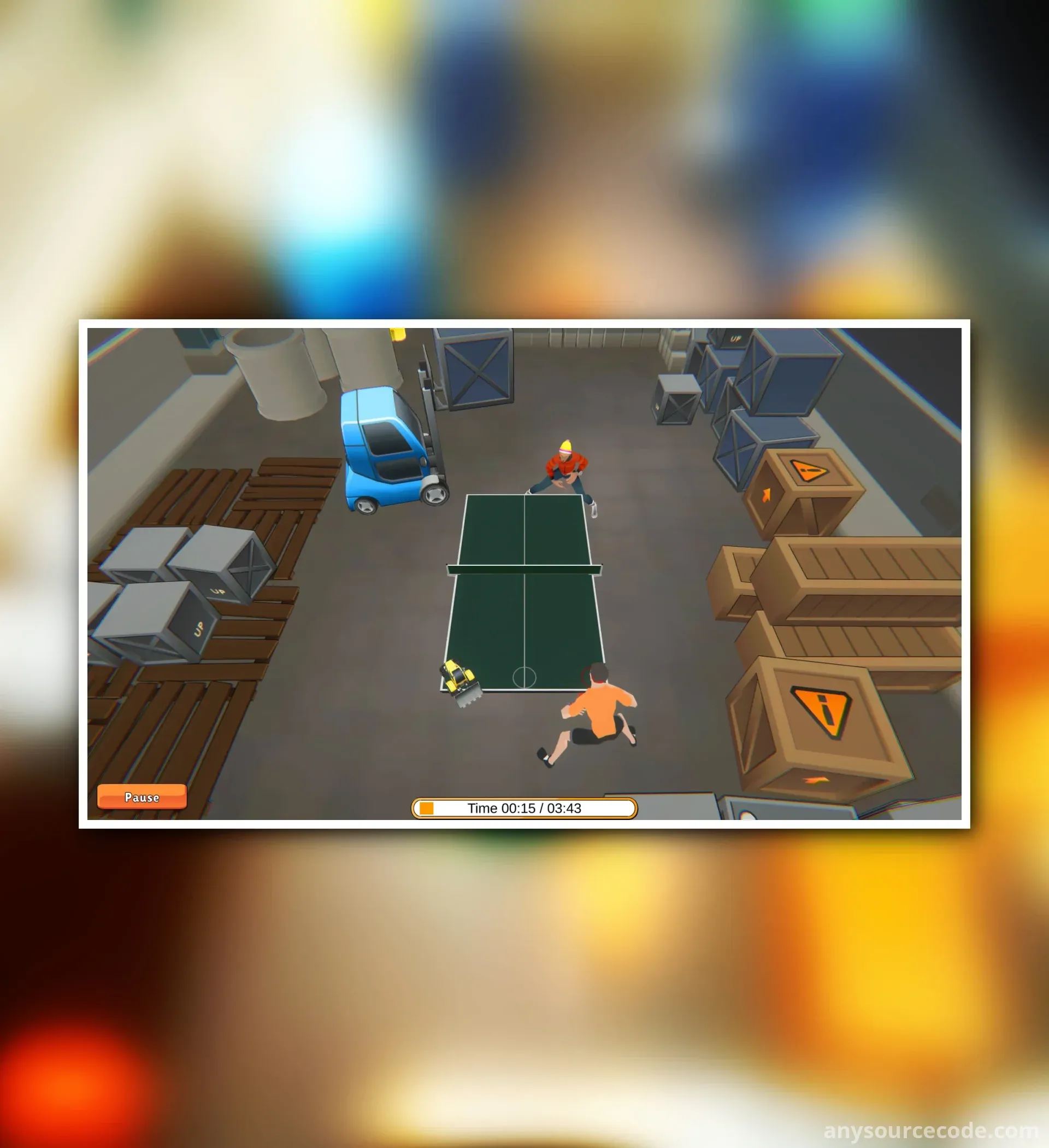 蒂姆·波尔节拍：乒乓球