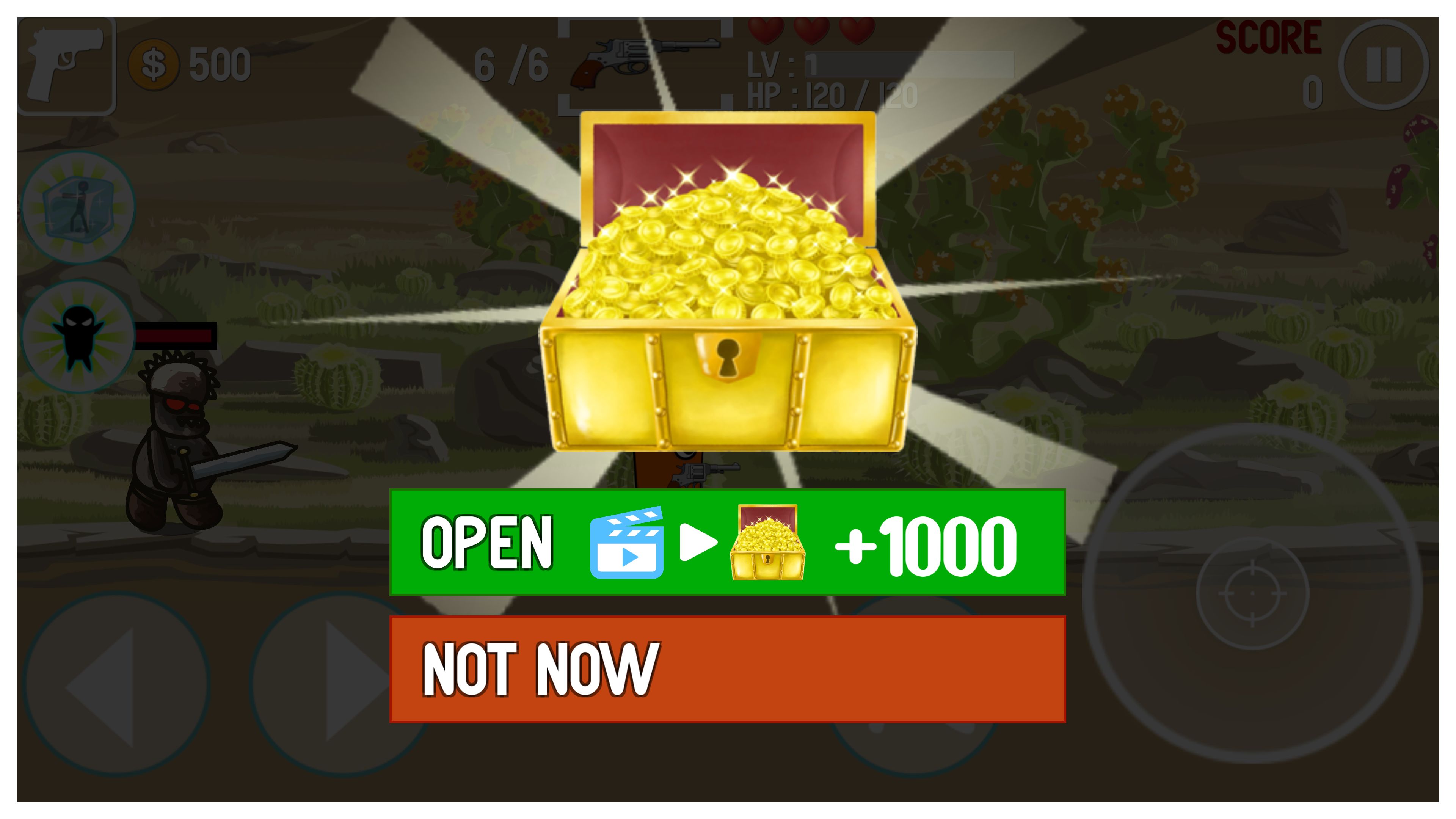 迷你英雄生存射击游戏模板