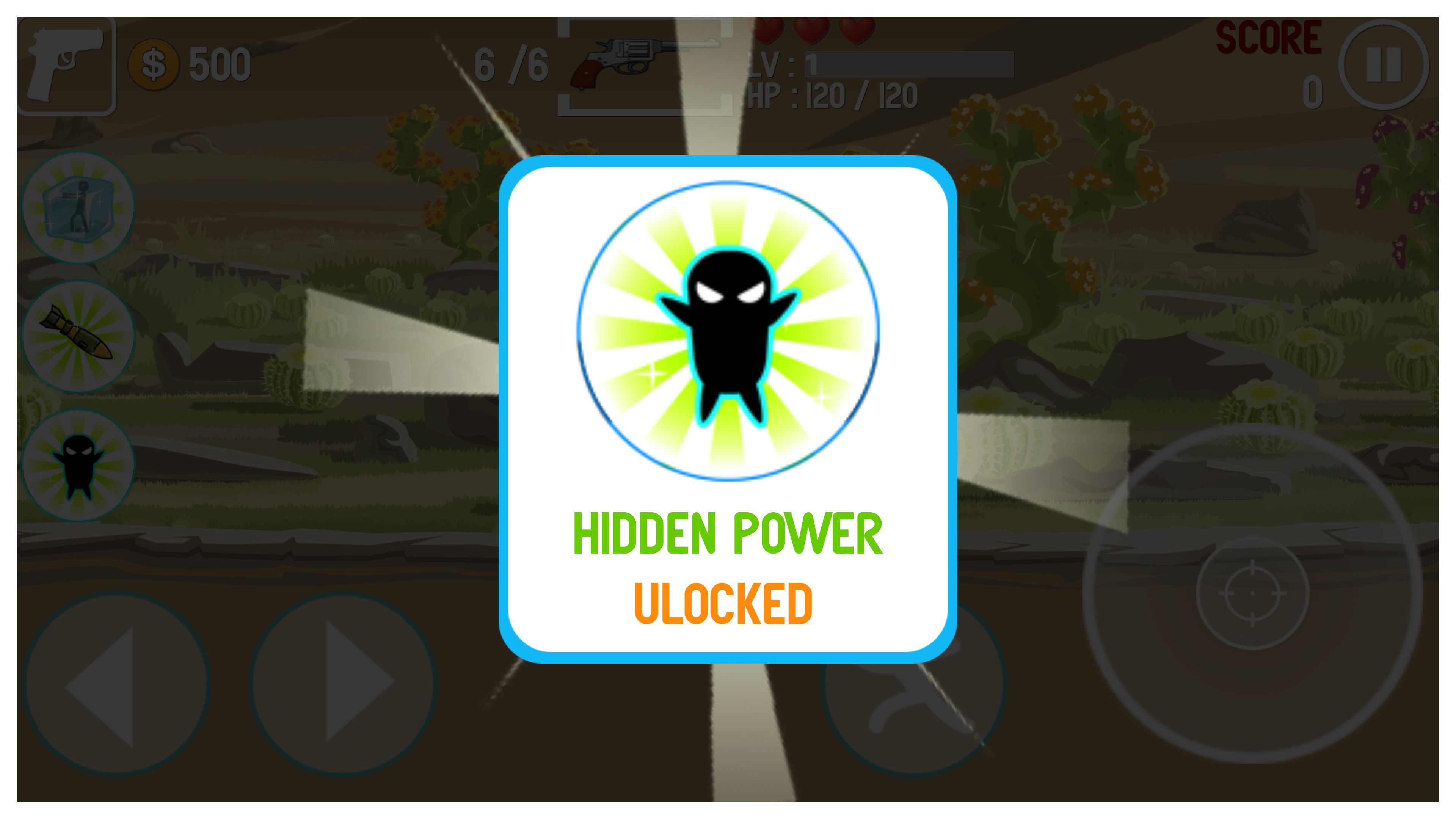 迷你英雄生存射击游戏模板