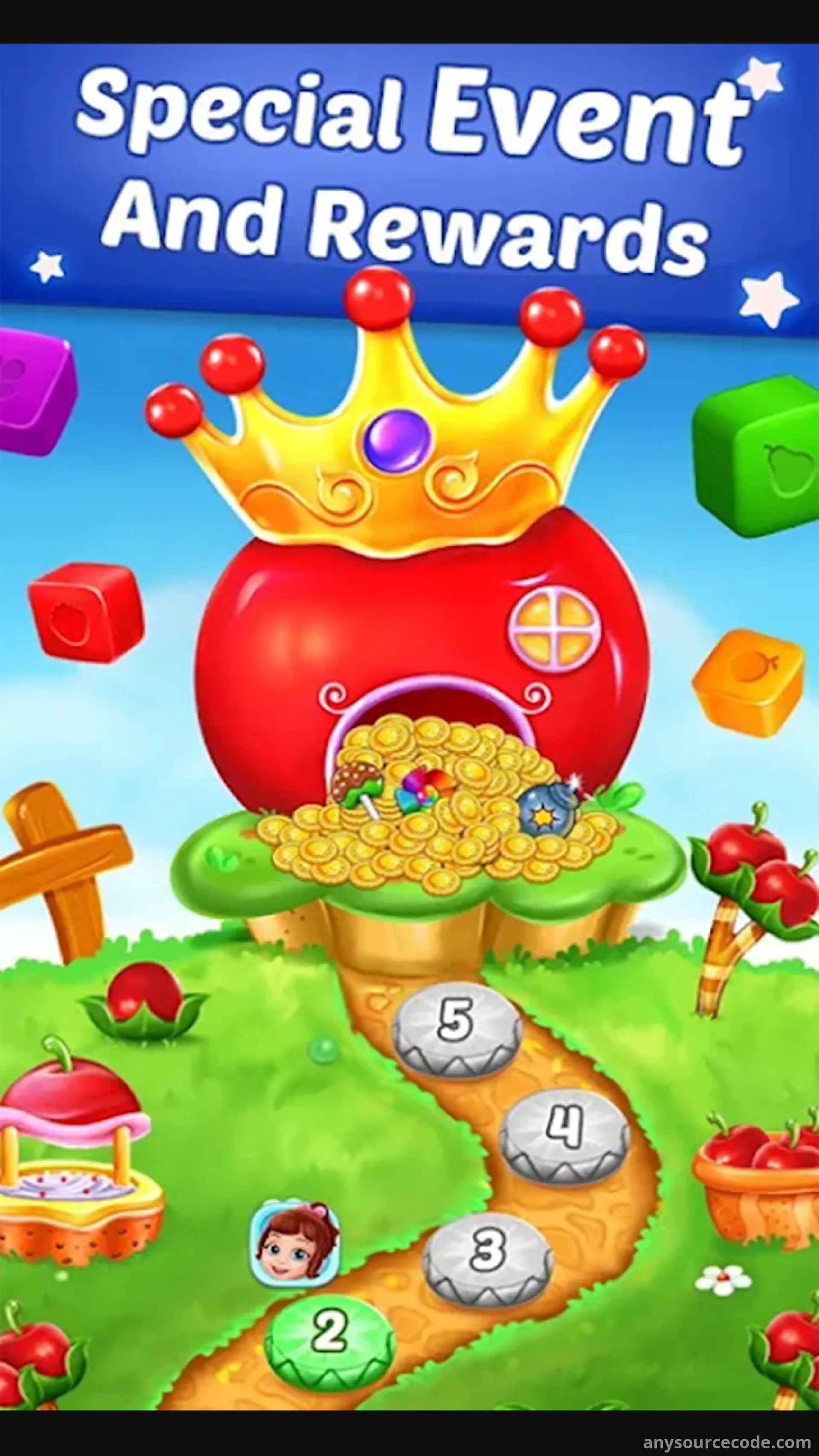 卡通宠物消除：玩具方块谜题