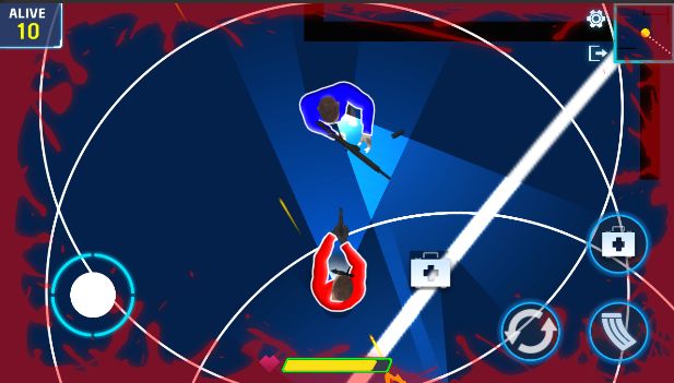 在线多人俯视角射击游戏