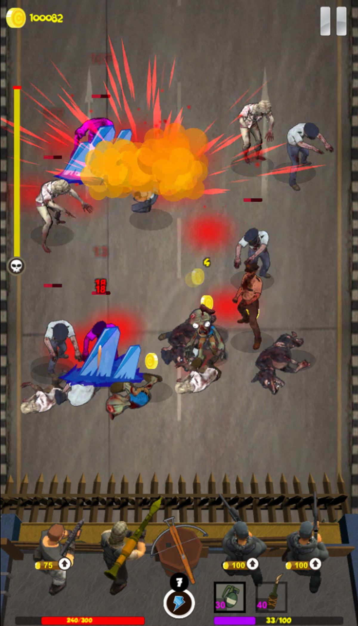 僵尸塔防完整游戏