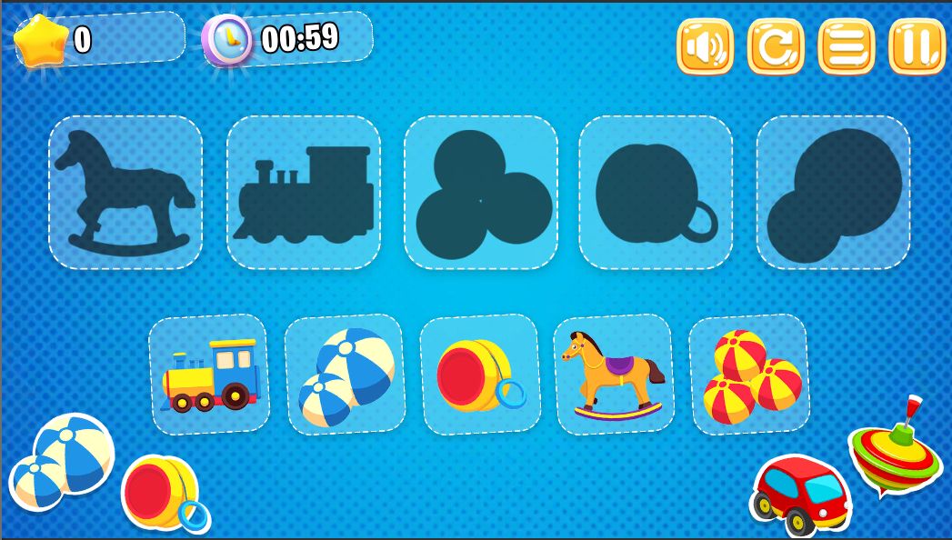 儿童玩具拼图（Unity3D版）