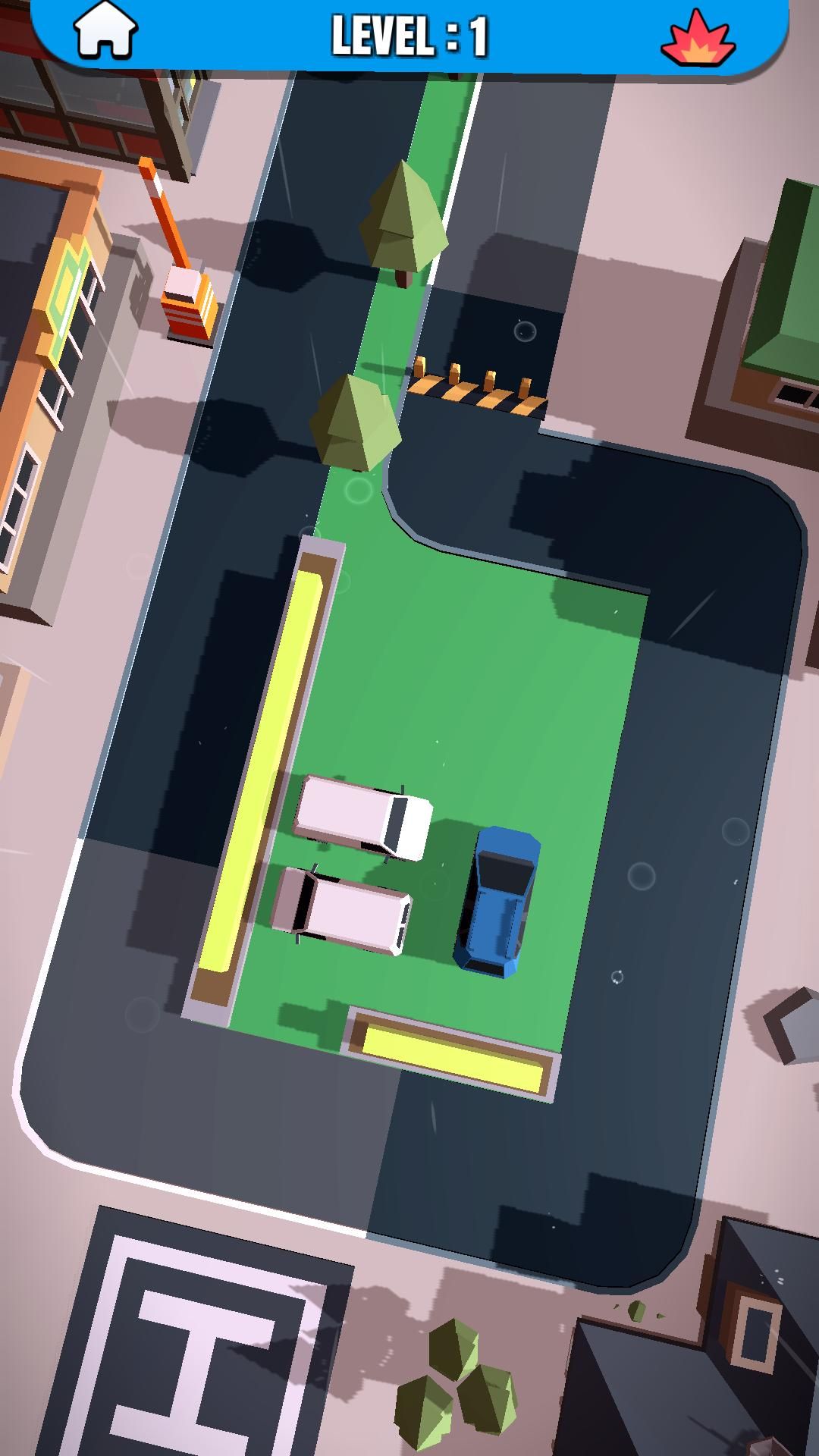 3D交通汽车停车