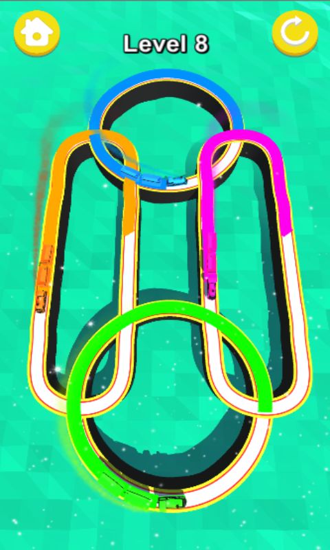 3D轨道列车游戏