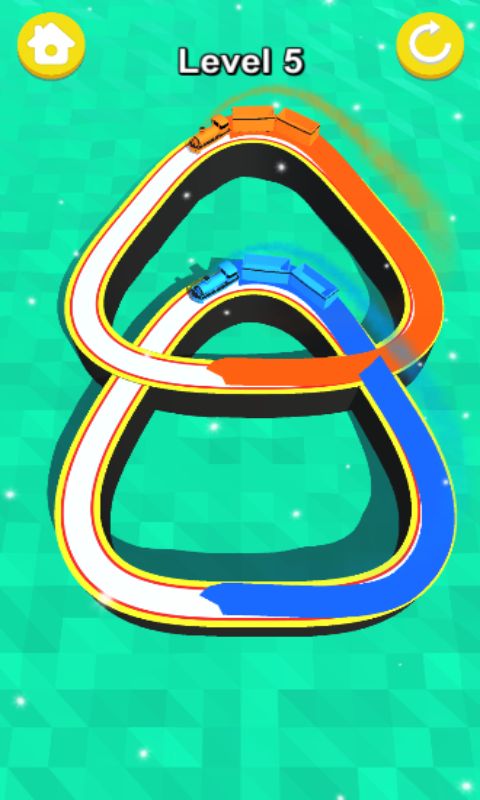 3D轨道列车游戏