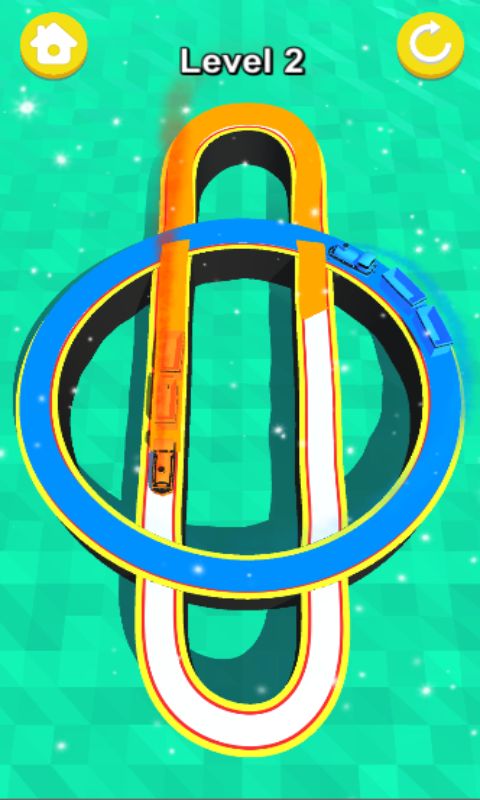 3D轨道列车游戏