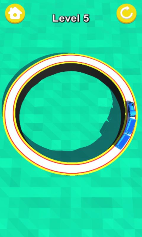 3D轨道列车游戏