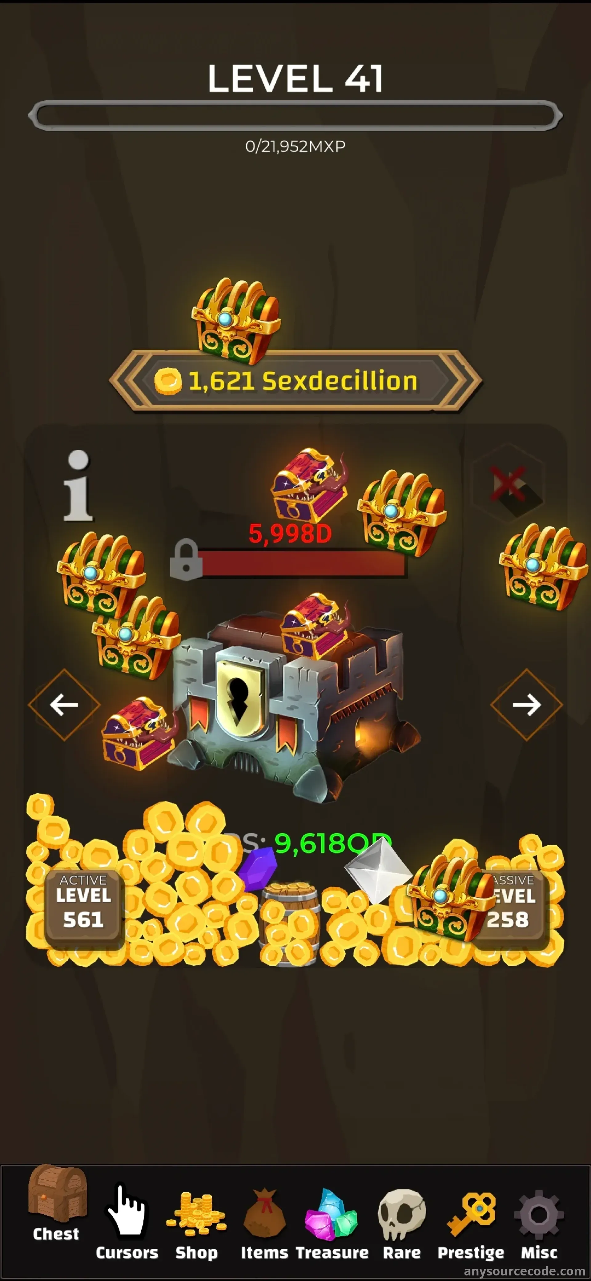 闲置宝箱点击器