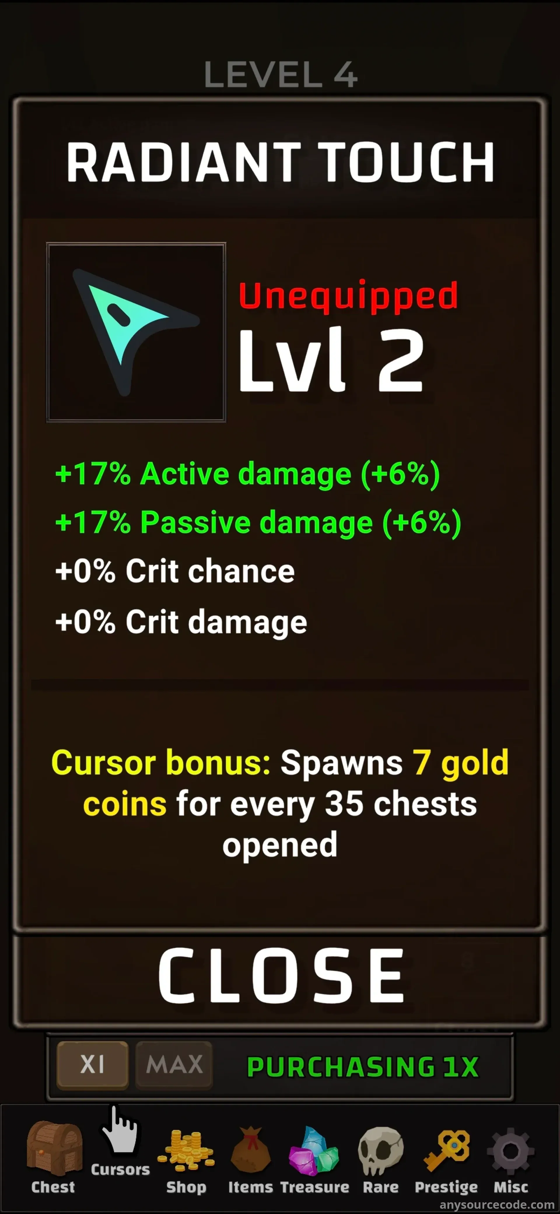 闲置宝箱点击器