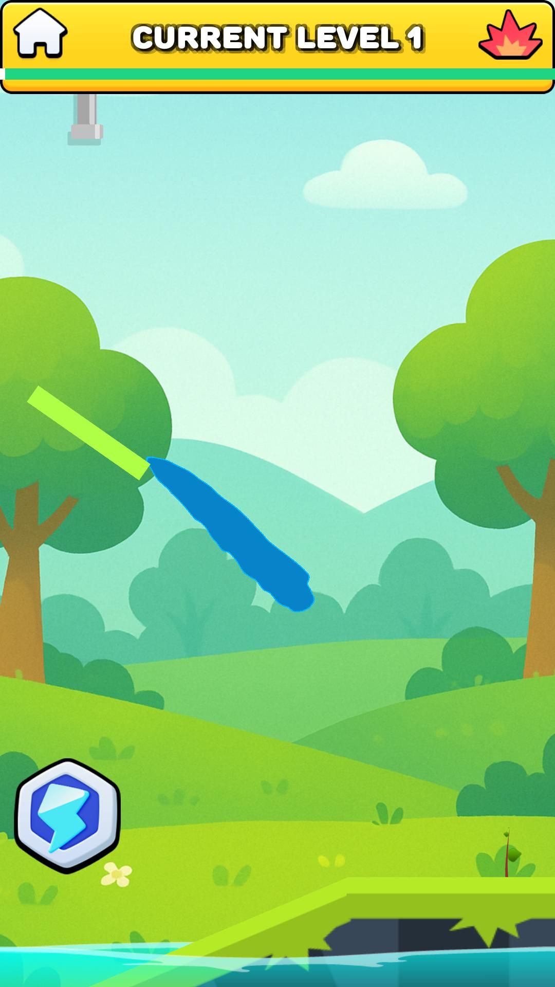 休闲手机游戏《爬树》