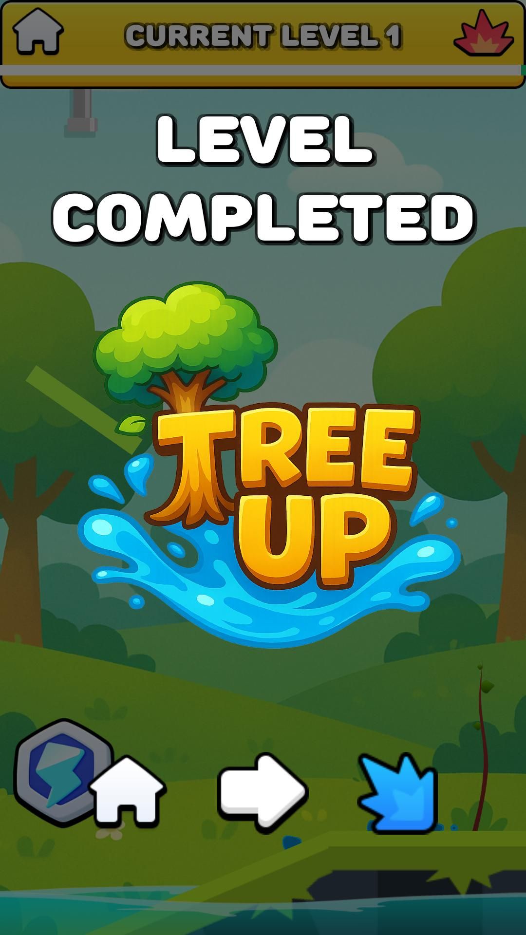 休闲手机游戏《爬树》