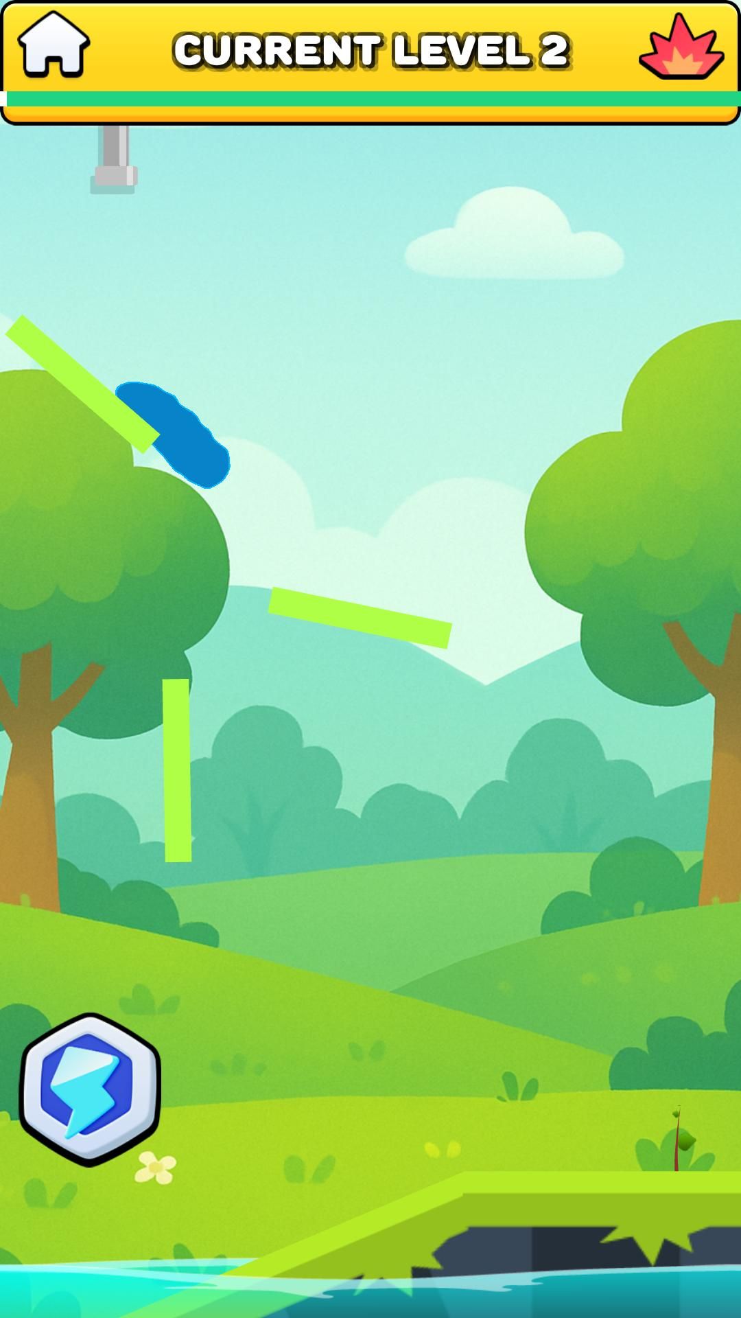 休闲手机游戏《爬树》