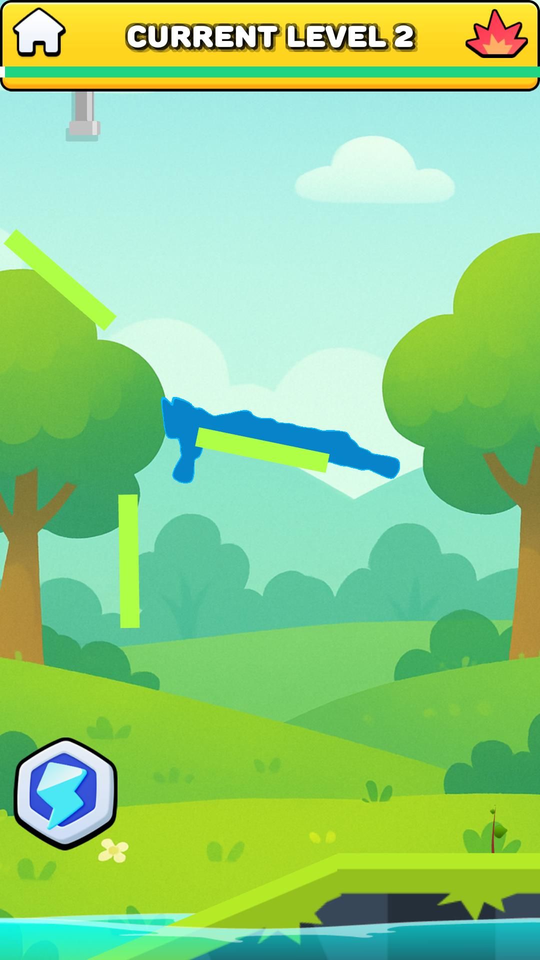 休闲手机游戏《爬树》