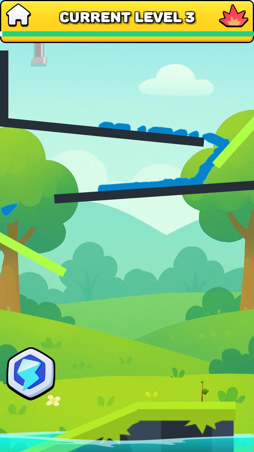 休闲手机游戏《爬树》