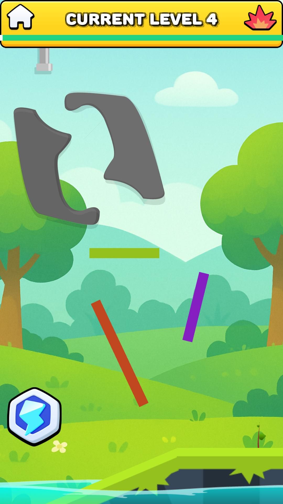 休闲手机游戏《爬树》