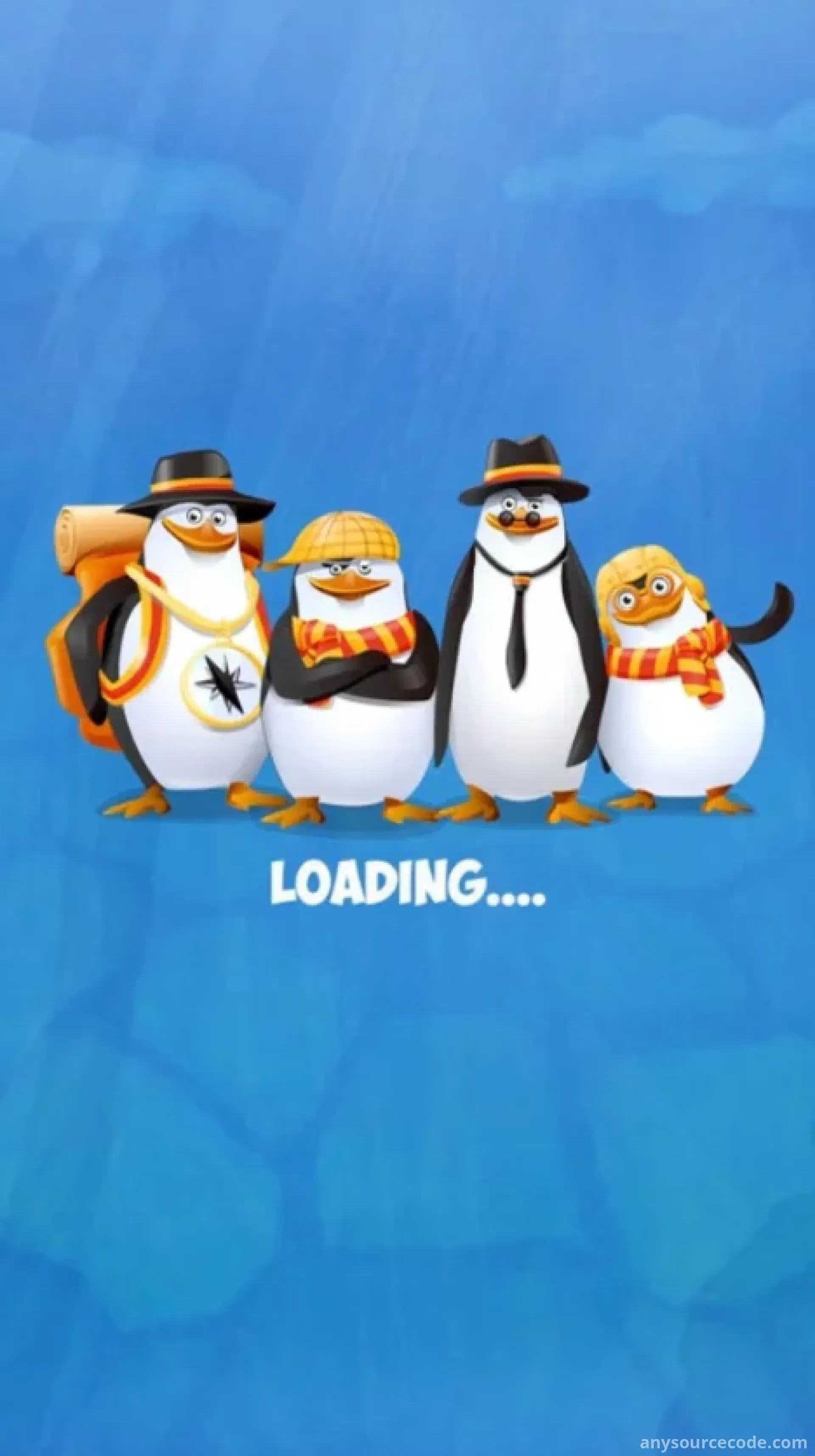 三峰企鹅纸牌游戏