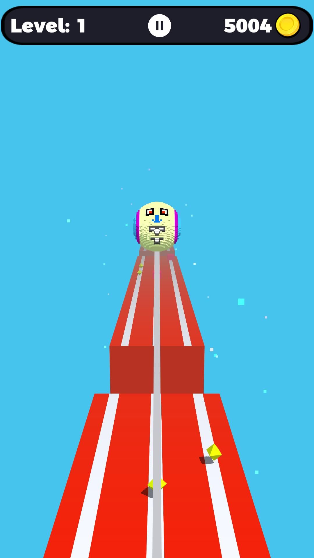 3D极速滚球跑酷应用模板