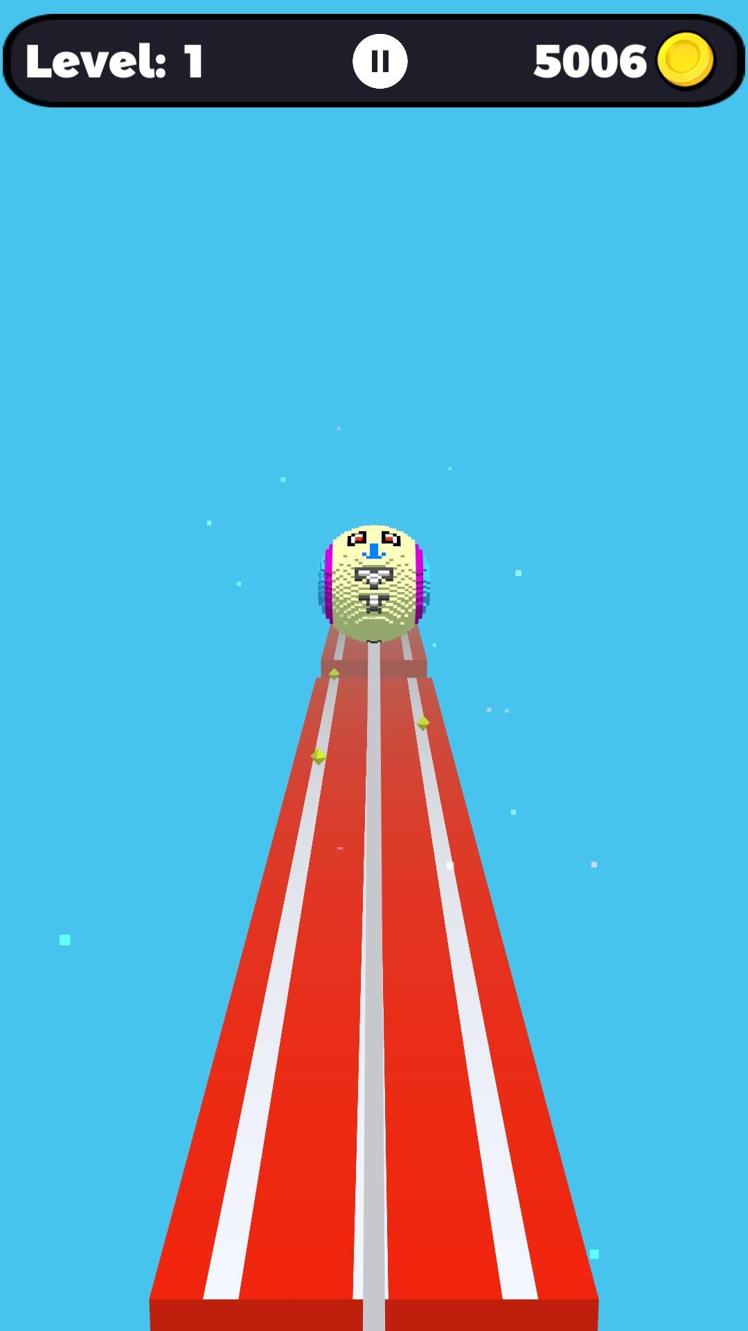 3D极速滚球跑酷应用模板