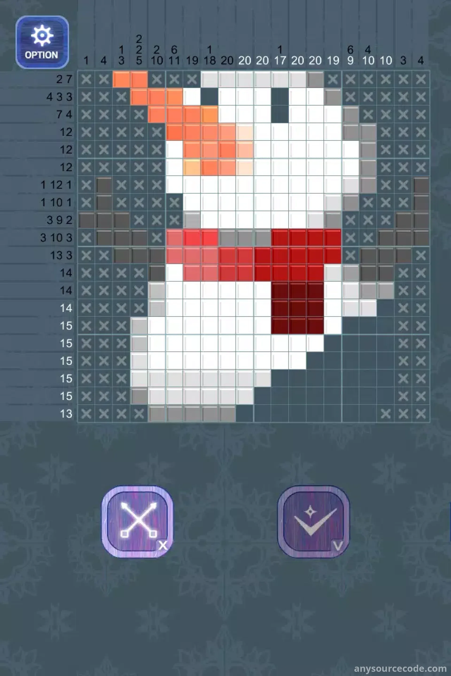 双眼——填字游戏