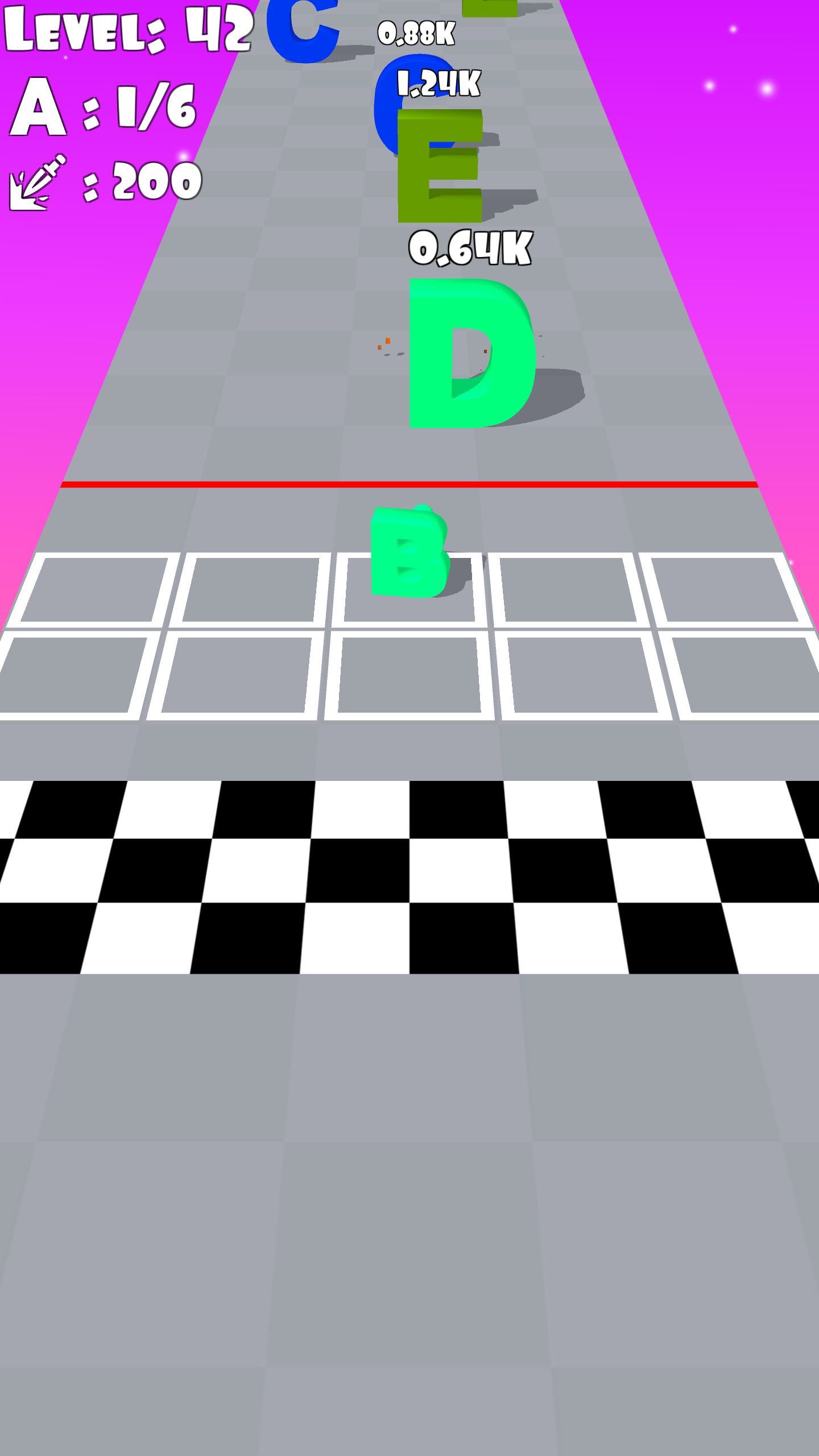 游戏模板字母攻击