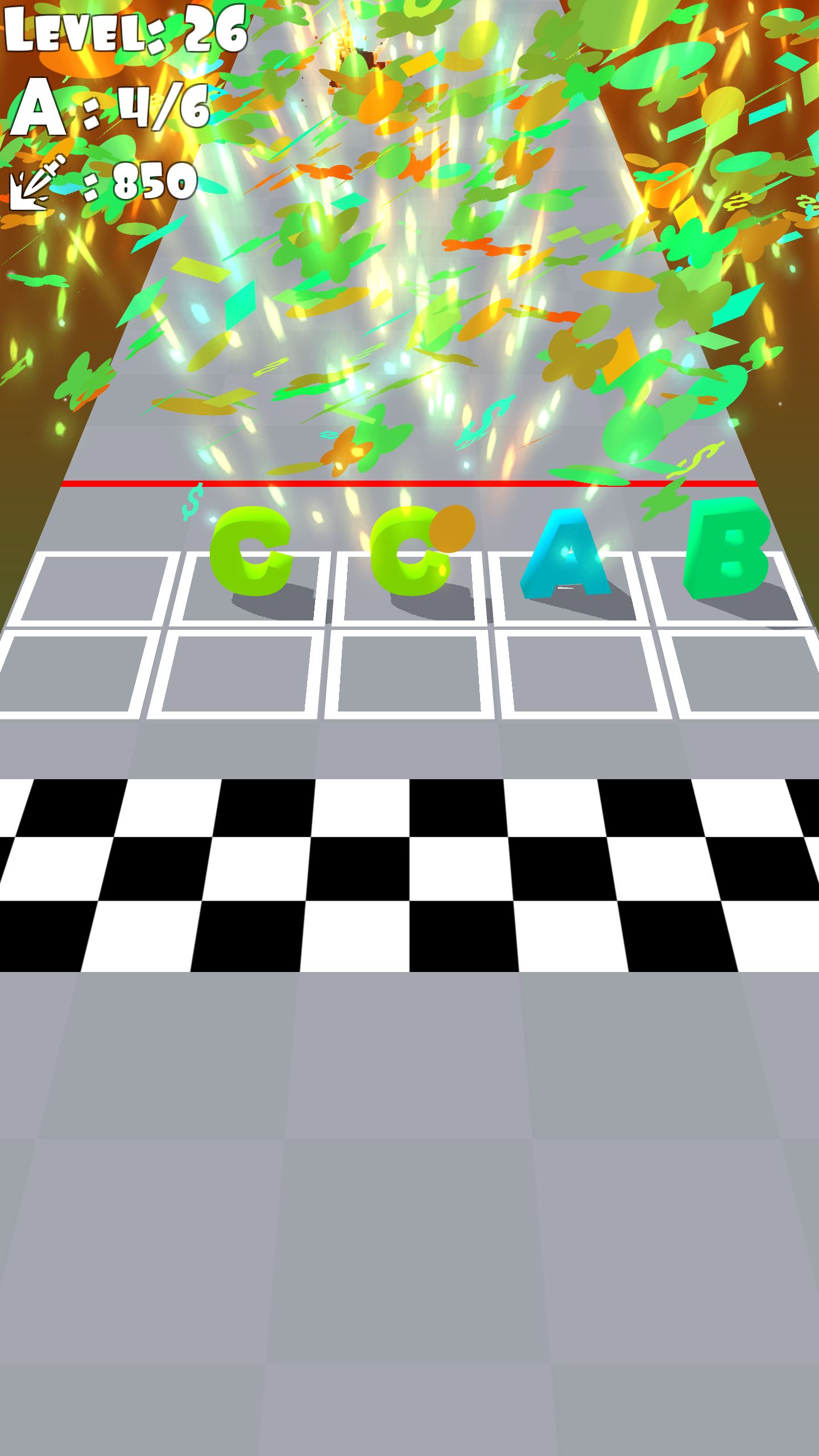 游戏模板字母攻击