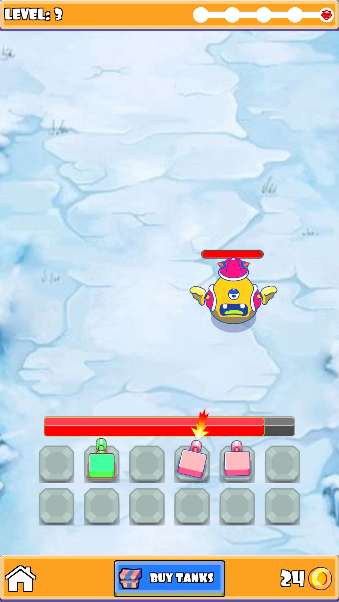 Game Template Monster Defender