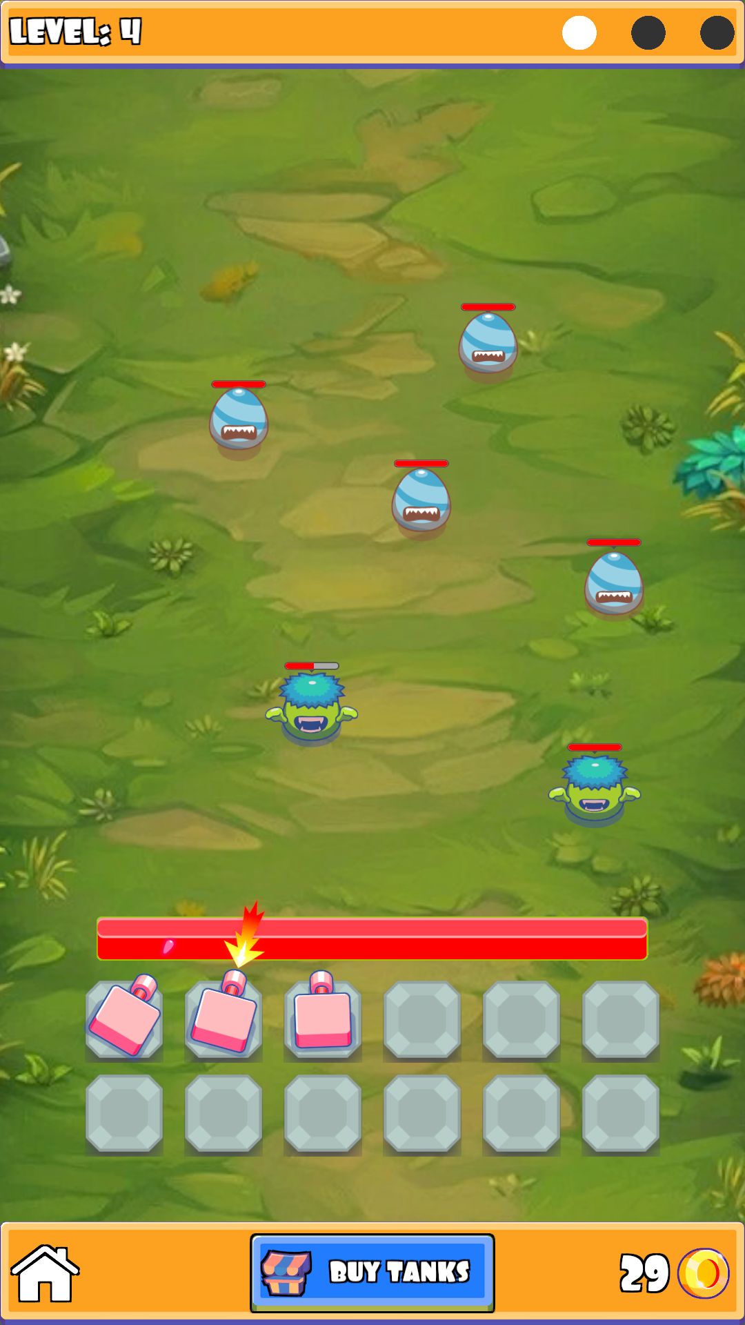 Game Template Monster Defender