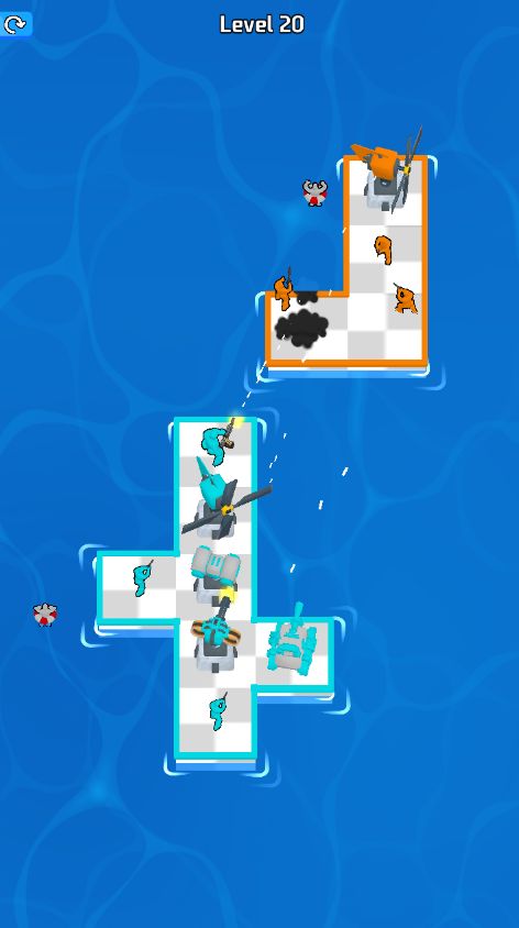 木筏海战3D游戏：使命召唤（注：这里“Cod”推测可能是“Call of Duty（使命召唤）”的缩写，但原表述不太规范）