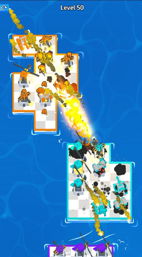 木筏海战3D游戏：使命召唤（注：这里“Cod”推测可能是“Call of Duty（使命召唤）”的缩写，但原表述不太规范）