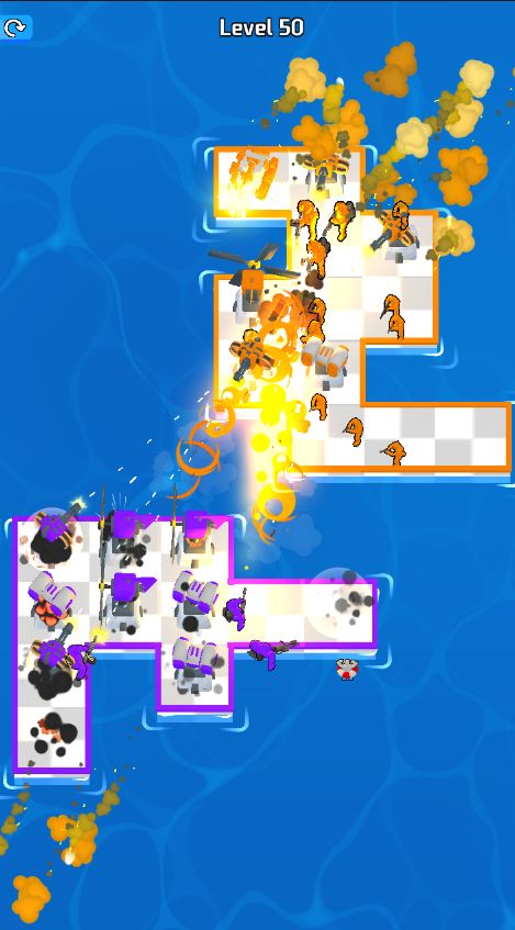 木筏海战3D游戏：使命召唤（注：这里“Cod”推测可能是“Call of Duty（使命召唤）”的缩写，但原表述不太规范）