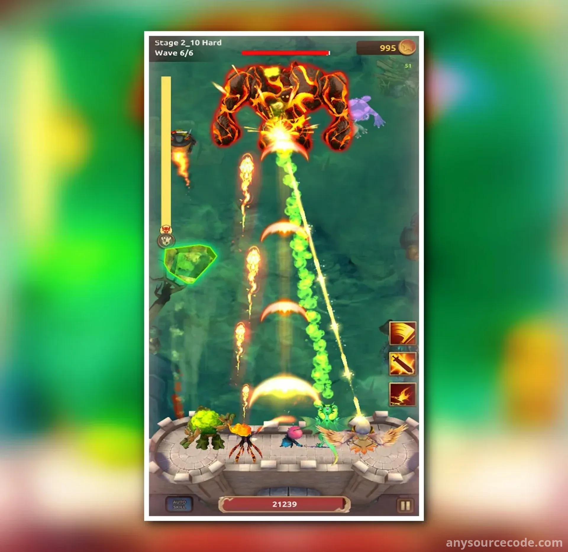 勇士冲突：闲置防御大师 | 骑士战争闲置防御专家